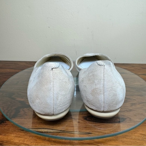 Franco Sarto Braela Almond Toe d'Orsay Flat in sand suede - Picture 11 of 16